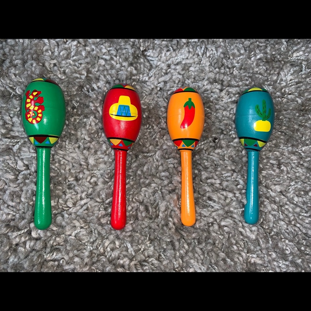 Mini fiesta maracas